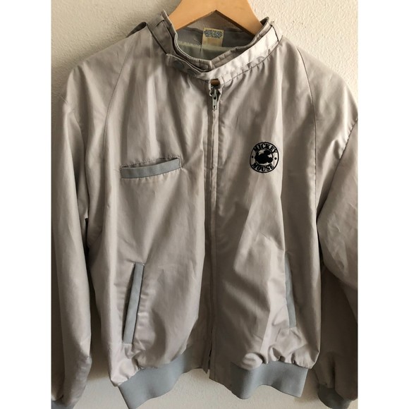 VTG Disney Character Fashions Grey Bomber Jacket Size L - Picture 3 of 15